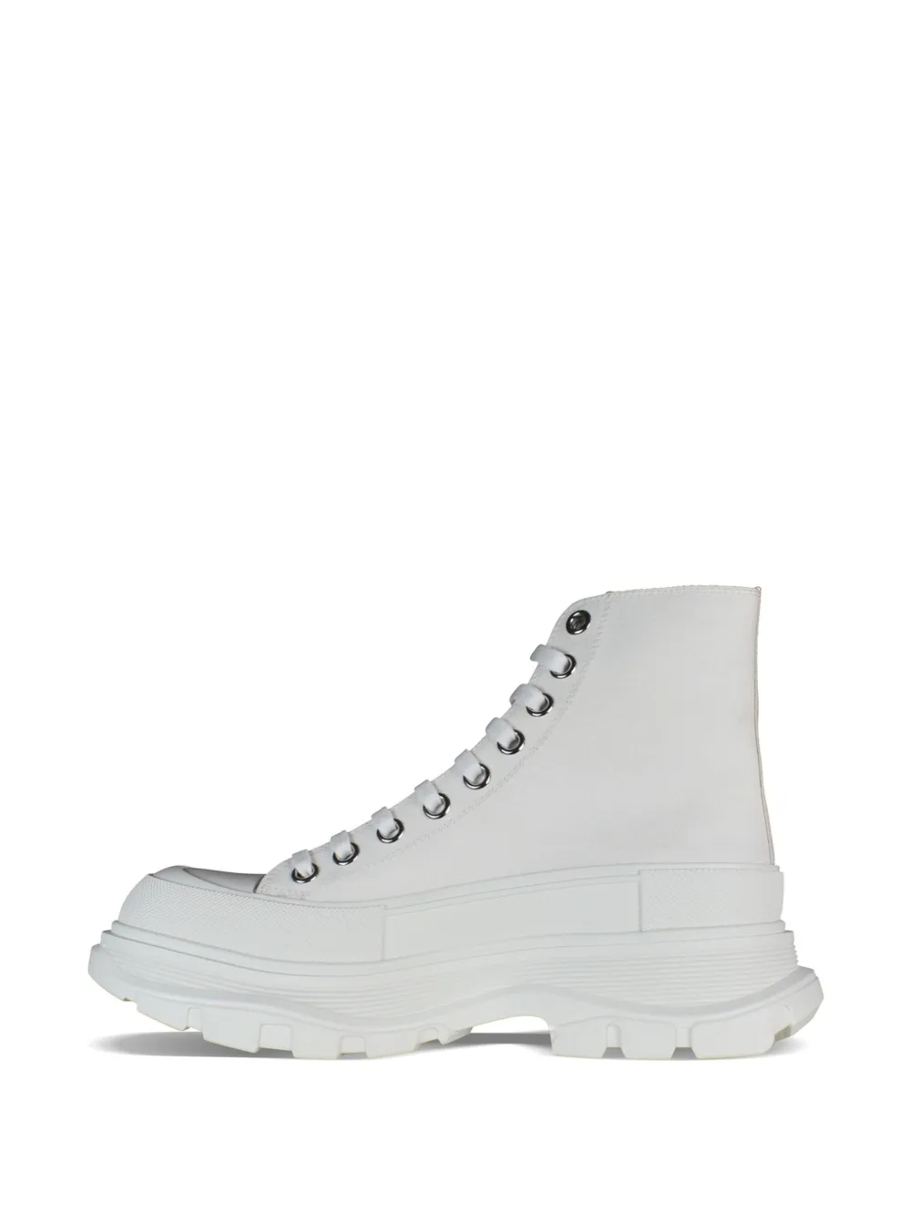 Alexander McQueen Tread Slick high-top sneakers Wit