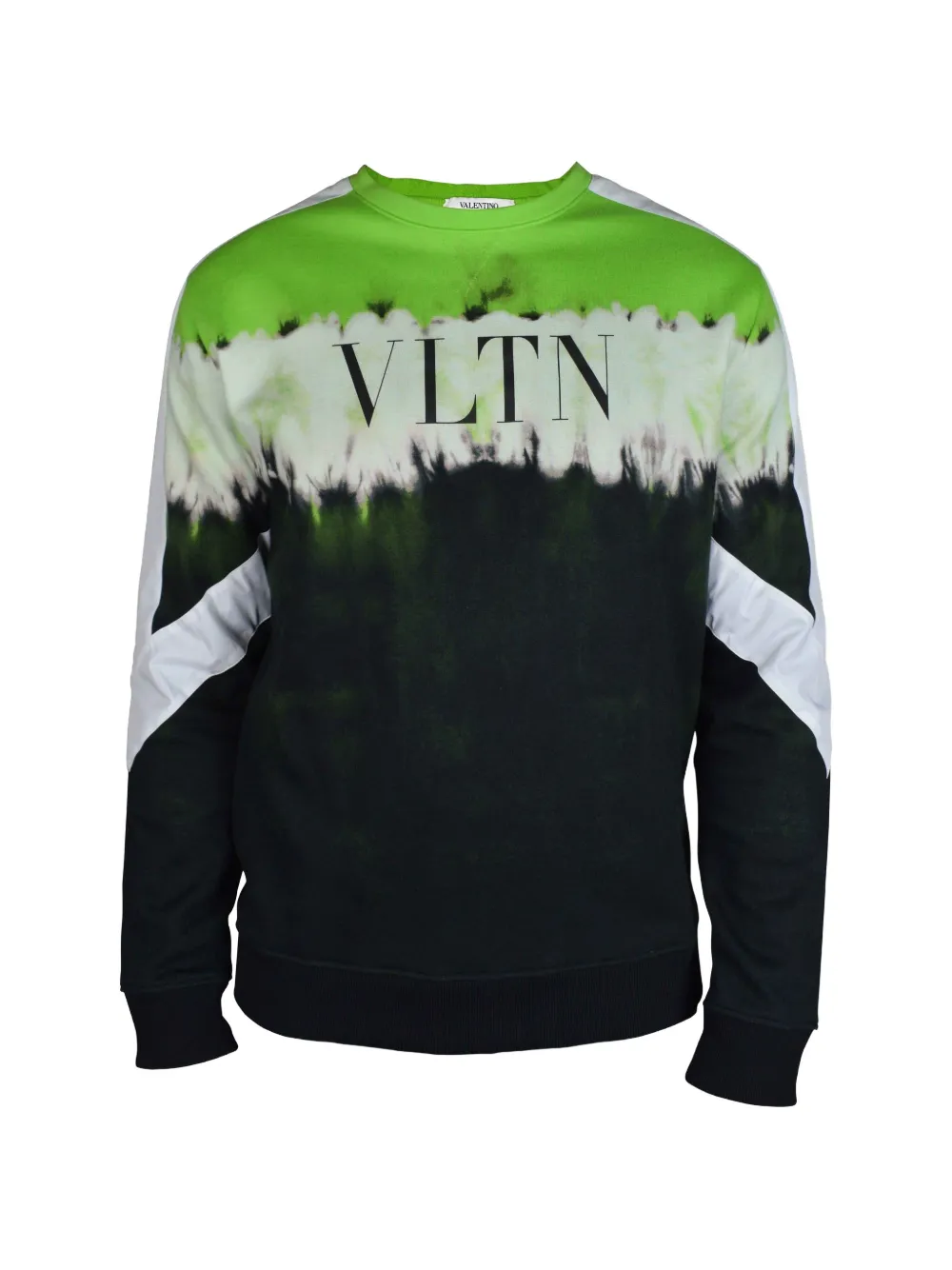 Valentino Garavani Maglione con fantasia tie dye - Nero