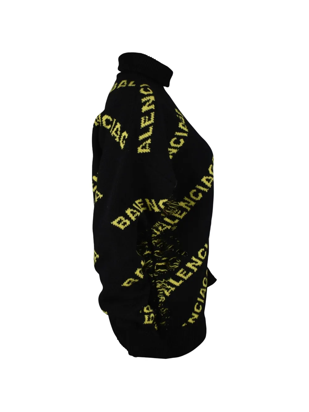 Balenciaga Coltrui met logo Zwart