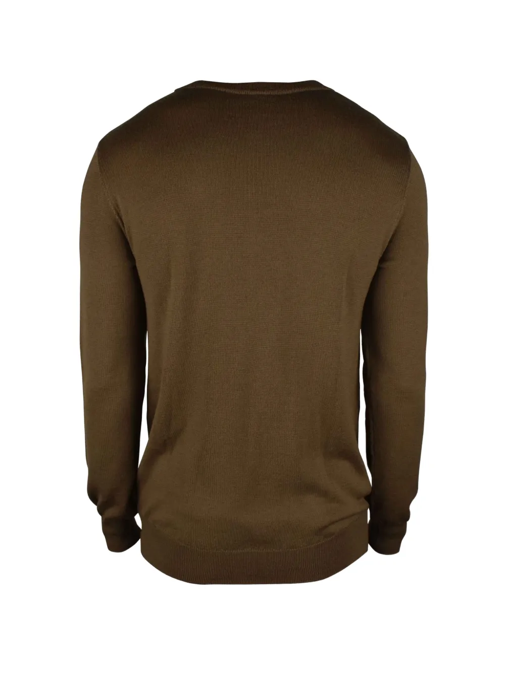  Balmain Pull à Manches Longues Et Logo - Marron 