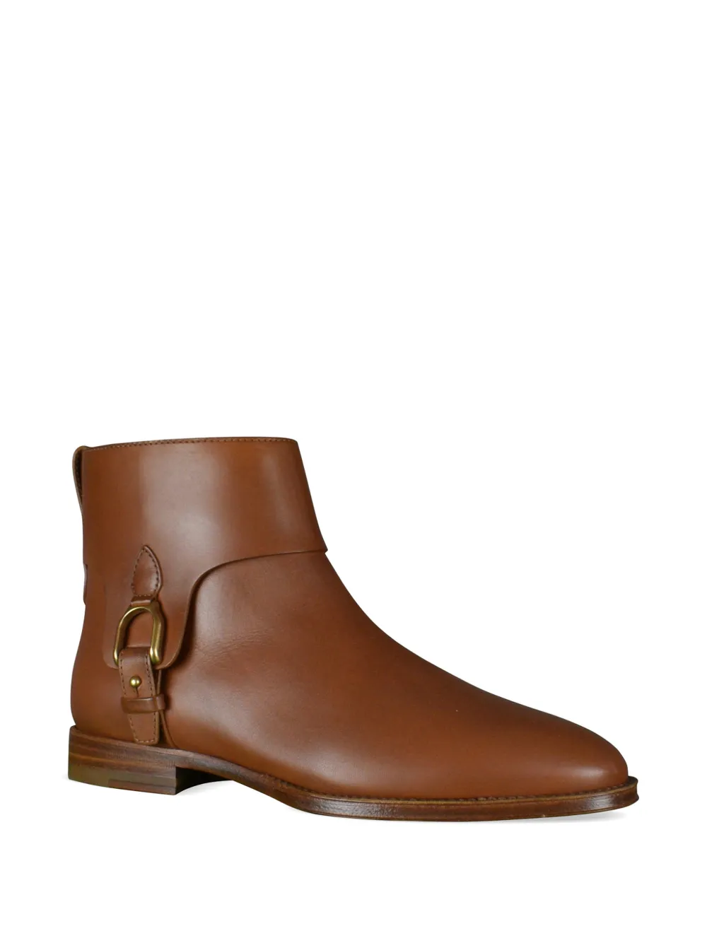 Lauren Ralph Lauren Reanne stirrup-buckle boots Bruin