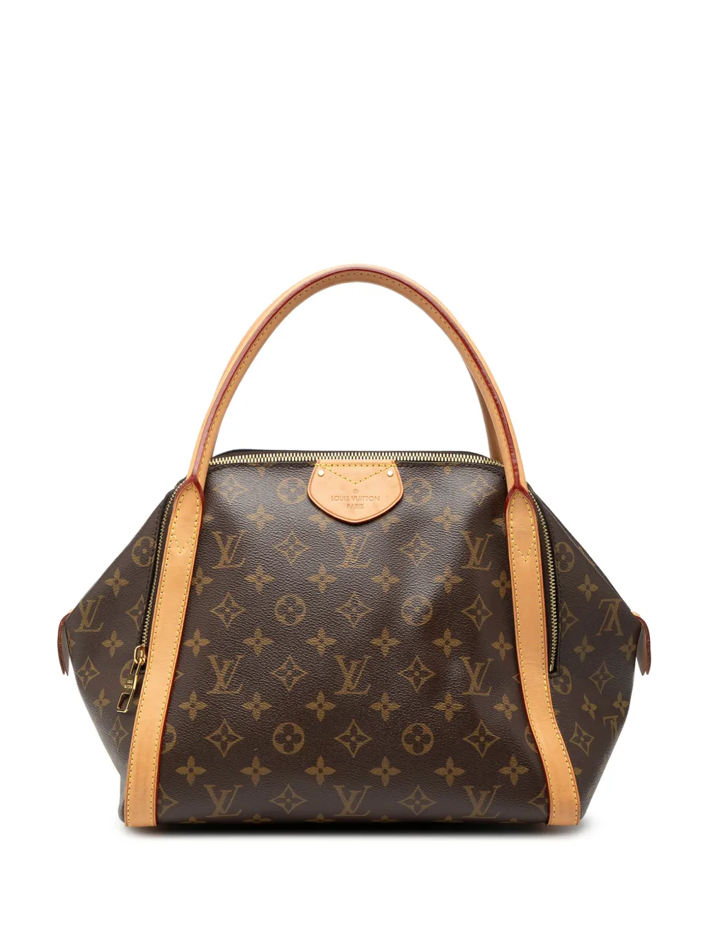 Louis Vuitton Pre-Owned 2014 Monogram Marais MM handbag - Braun