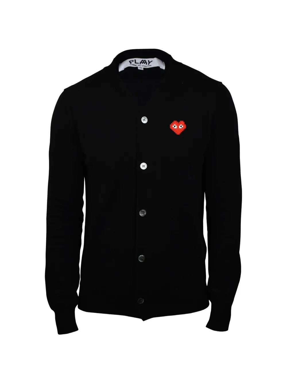 Comme des Garçons Homme canotta con ricamo - Nero