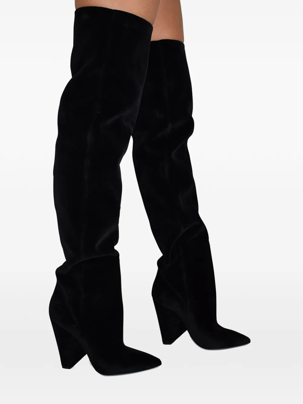 Saint Laurent Niki boots Zwart