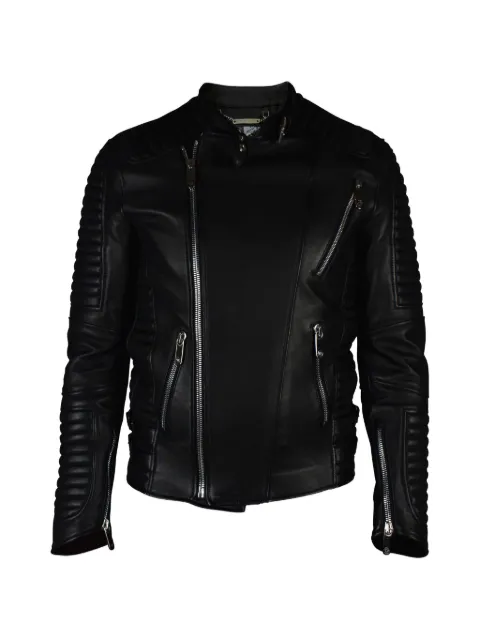 Philipp Plein байкерская куртка на молнии