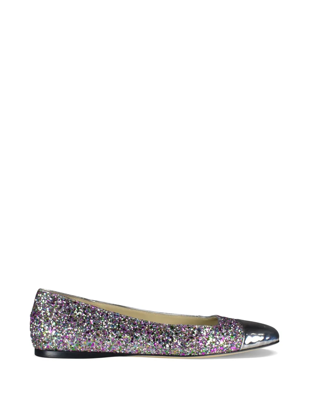 Jimmy Choo Watson sequin-embellished ballet flats - Viola