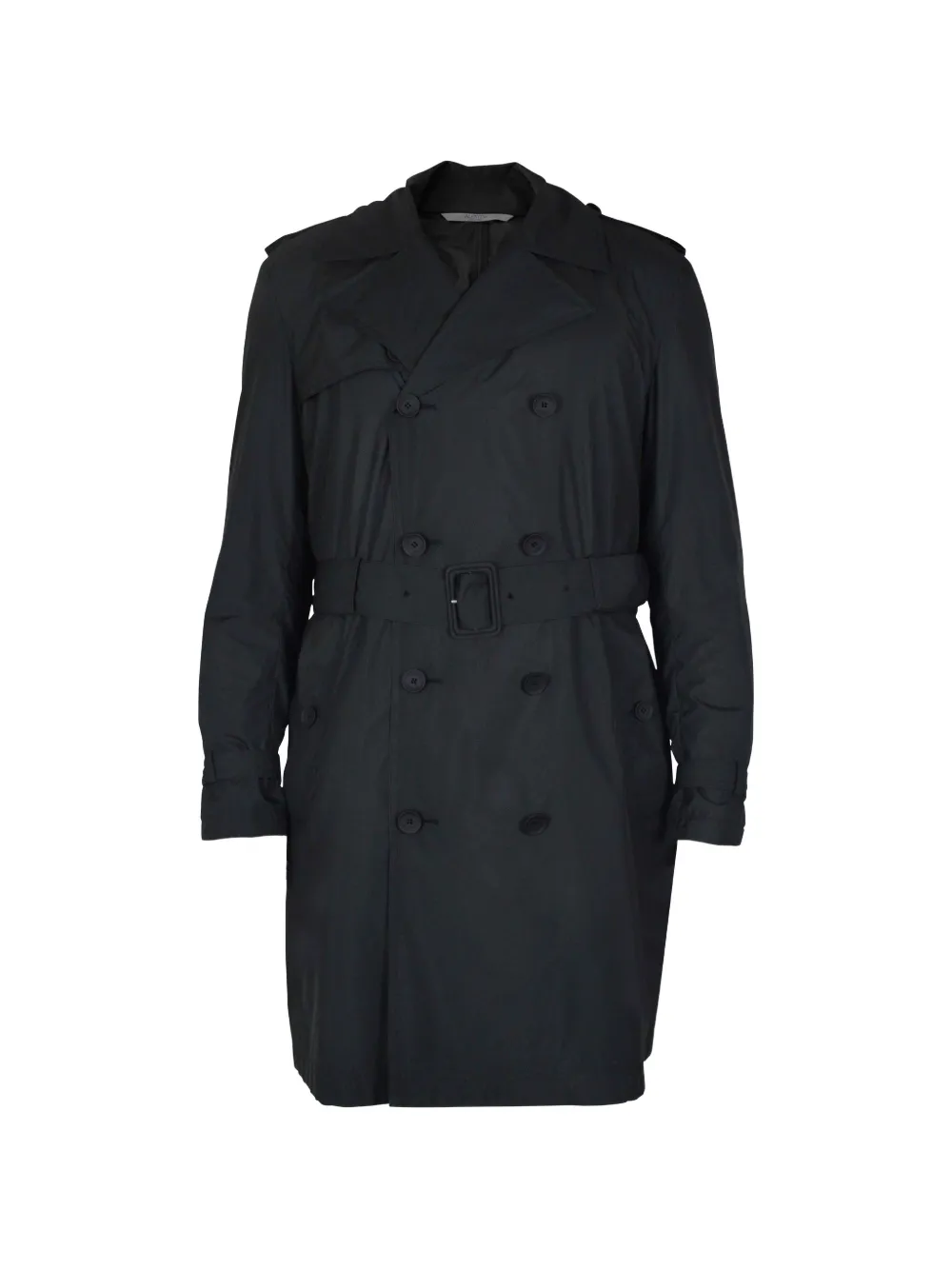 Valentino Garavani Trench con cintura - Nero
