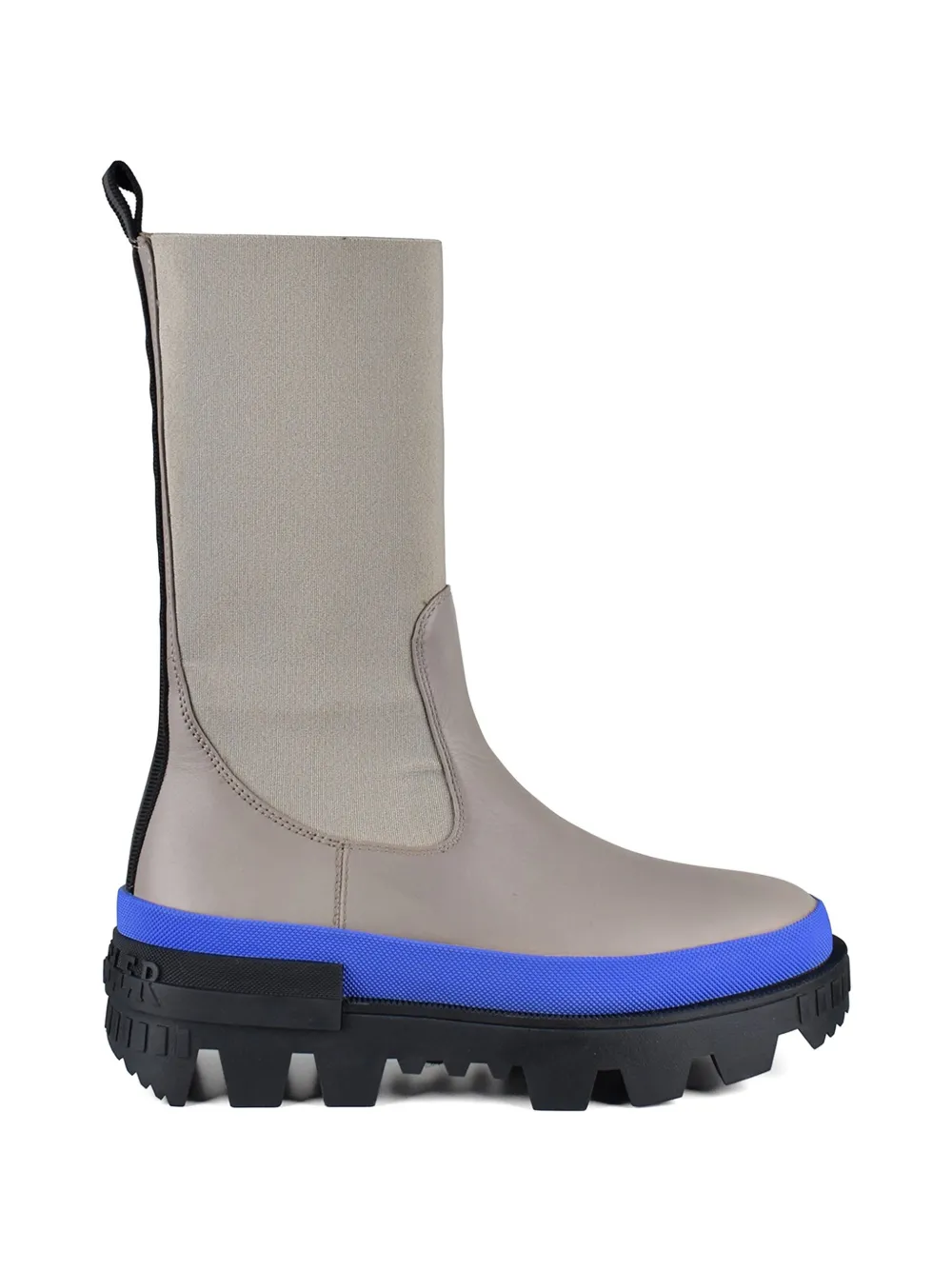 Moncler Almond Point Boots In Multi