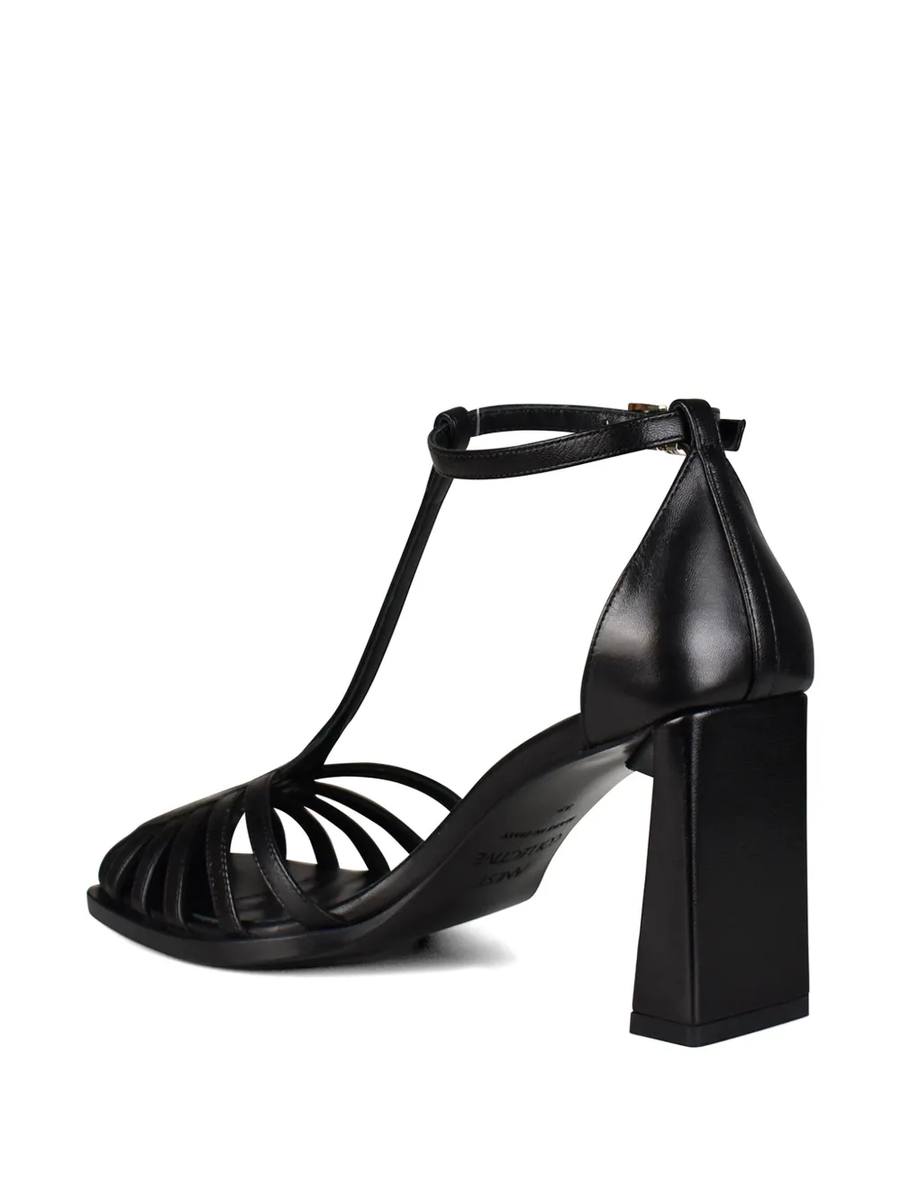 Anest Collective Sandalen met enkelbandje Zwart