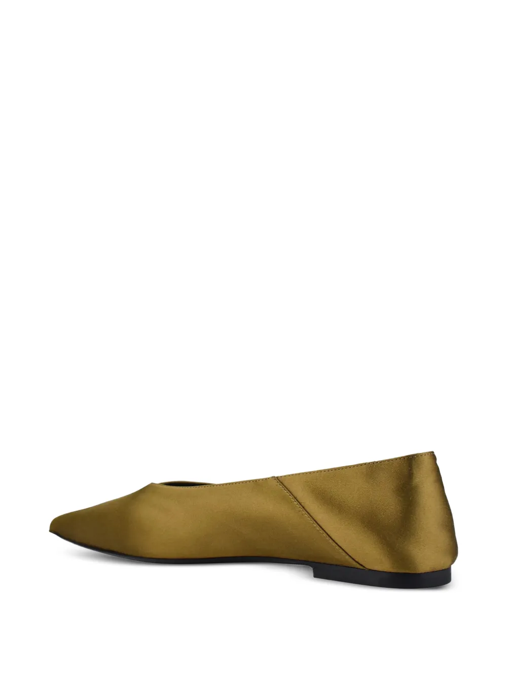 Saint Laurent Muiltjes met puntige neus Groen