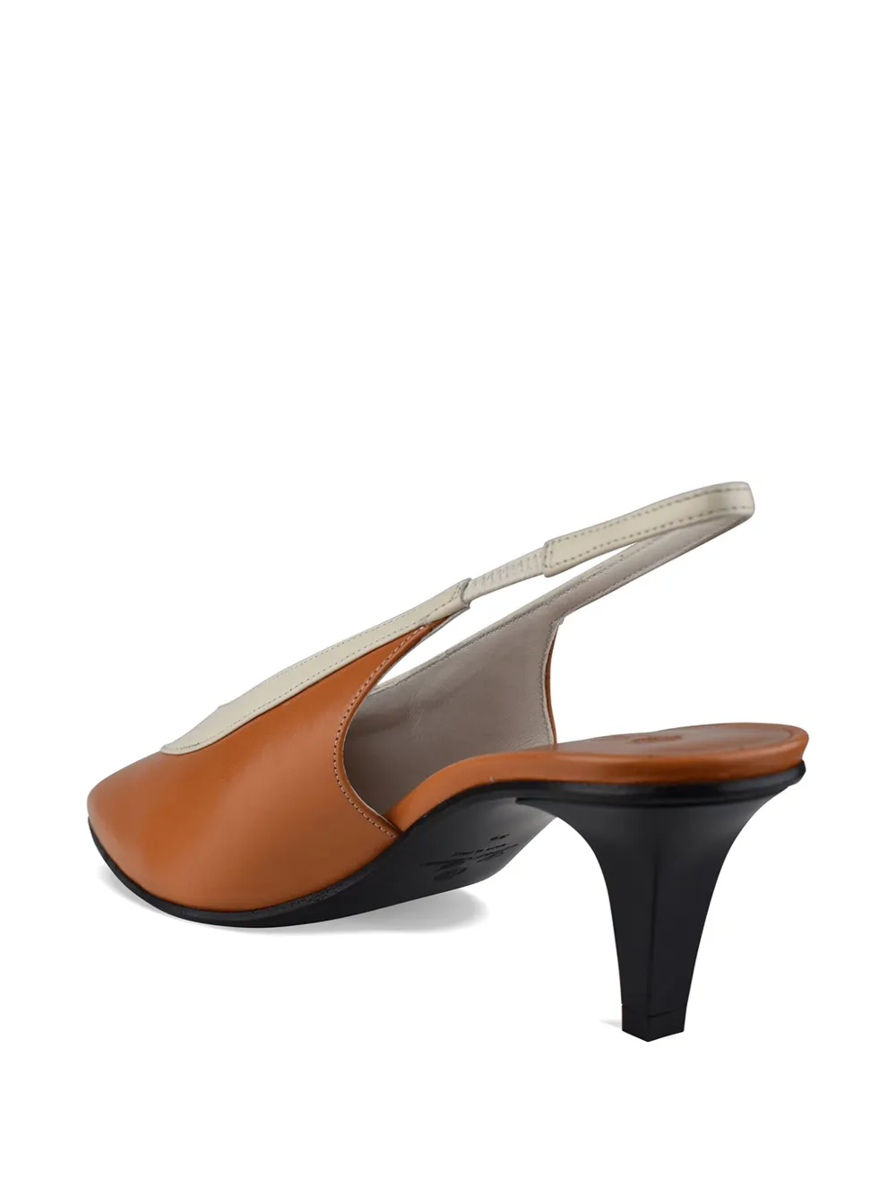 Loro Piana Leren pumps Beige