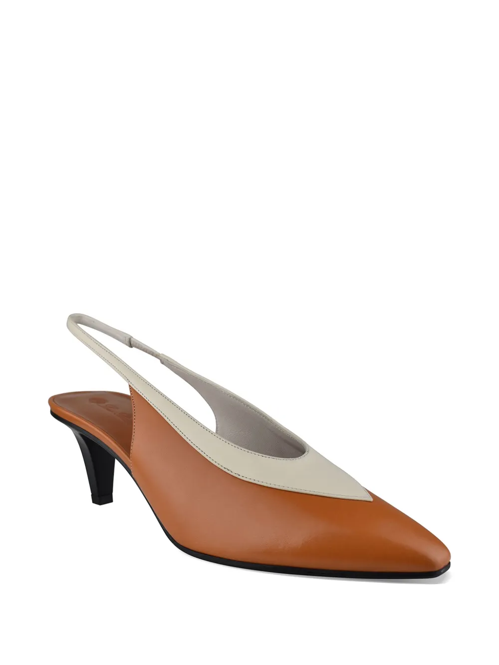 Loro Piana Leren pumps Beige