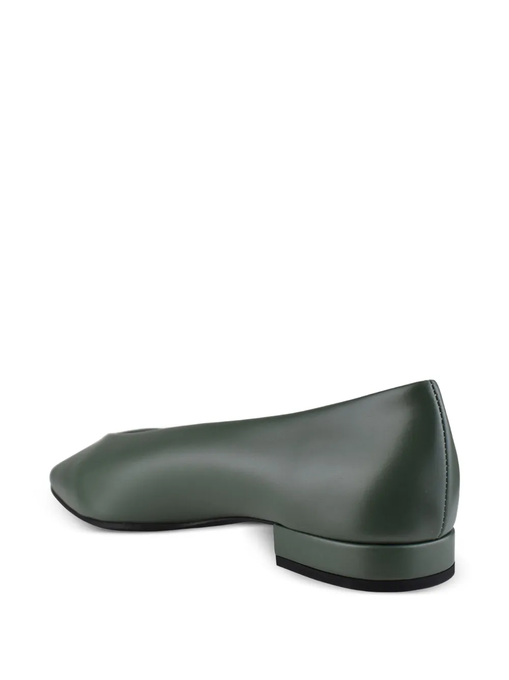 Loro Piana Rebecca pointed-toe ballet flats Groen