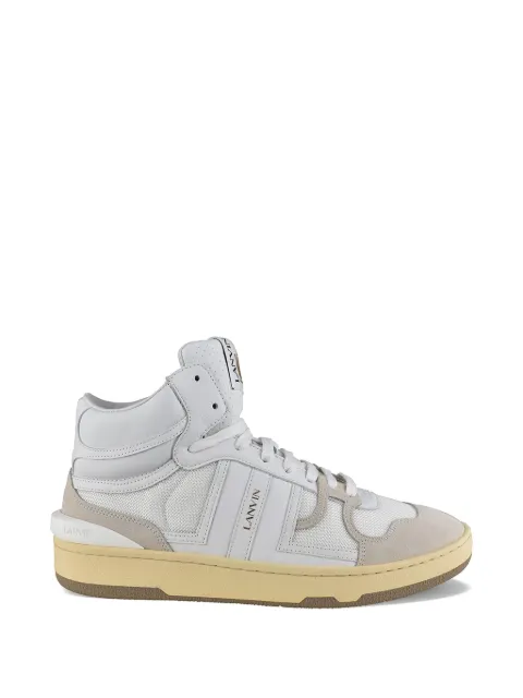 Lanvin high-top clay sneakers
