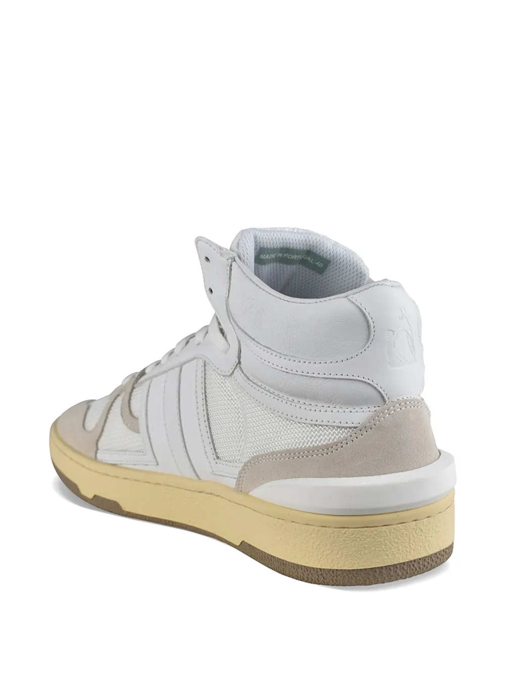 Lanvin High-top Clay sneakers Wit