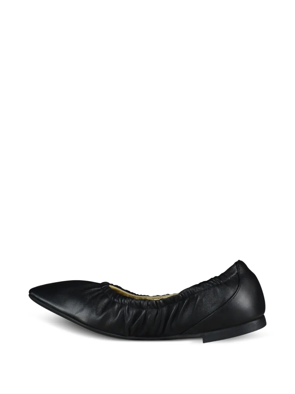 Jimmy Choo Ballerina's met elastische vierkante neus Zwart
