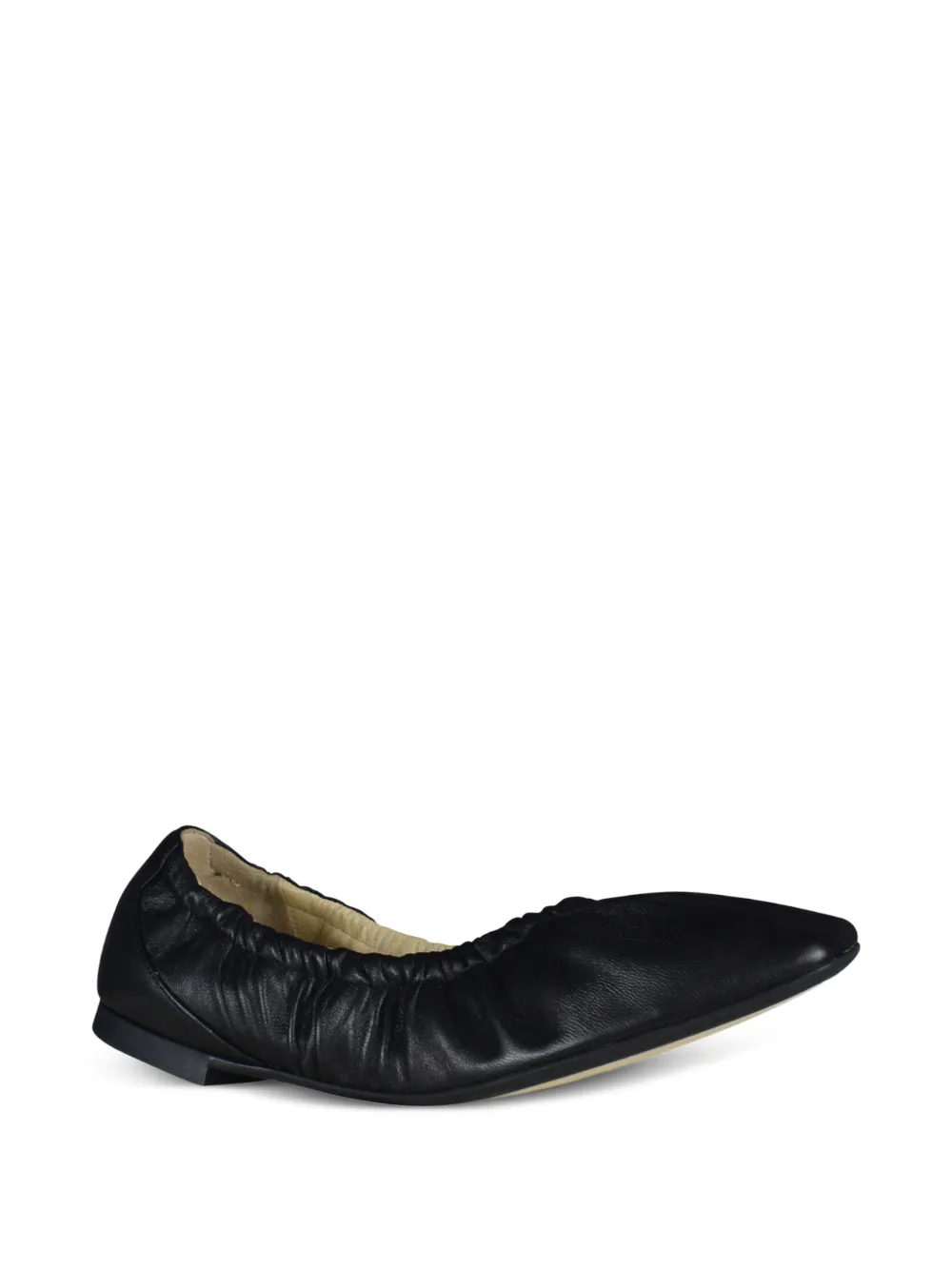 Jimmy Choo Ballerina's met elastische vierkante neus Zwart