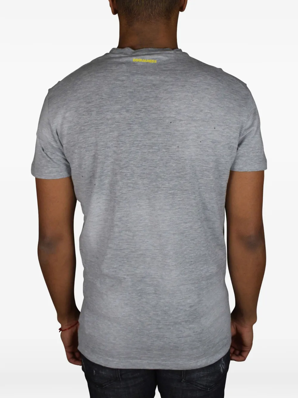 DSQUARED2 T-shirt met logoprint Grijs