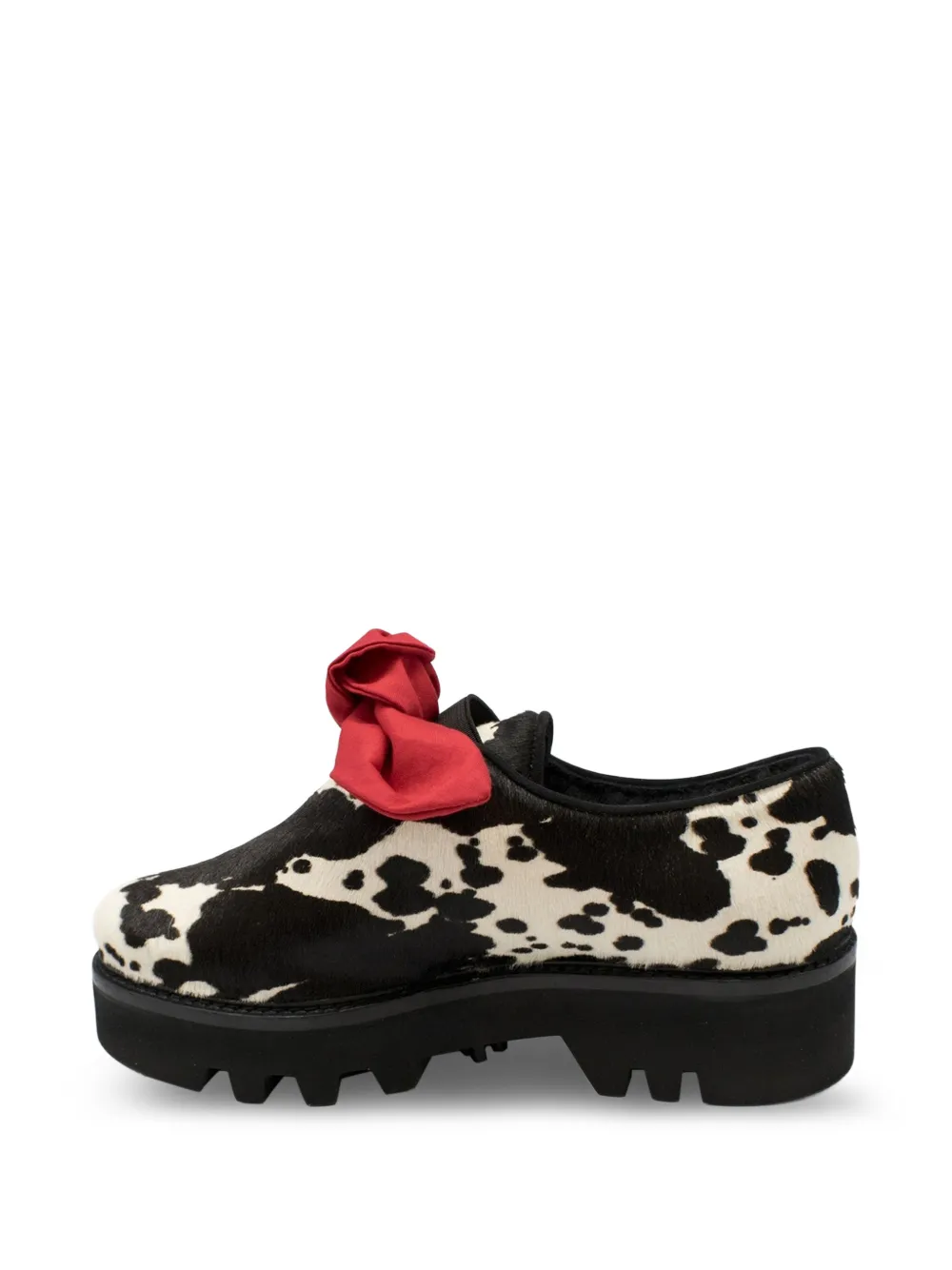 Walter Steiger Loafers met strik met stippen Zwart