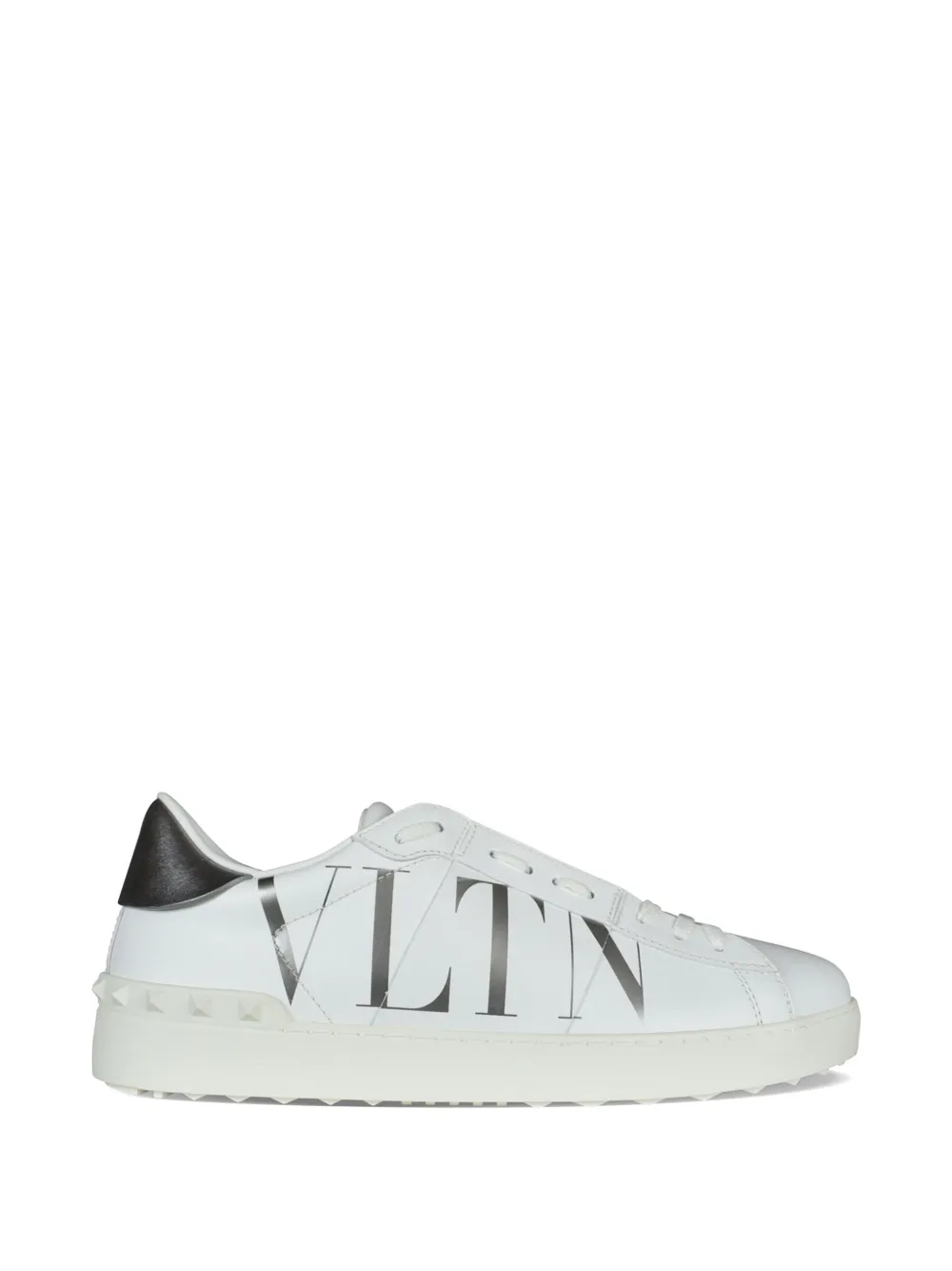 Valentino Garavani embossed studs logo sneakers - White