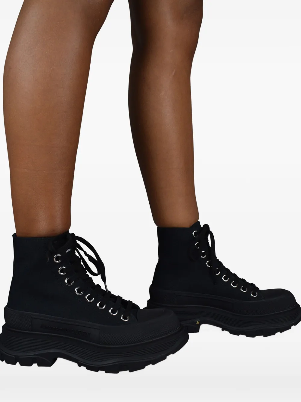 Alexander McQueen Tread Slick sneakers Zwart