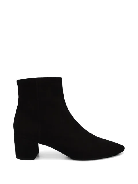Saint Laurent zipped loulou ankle boots