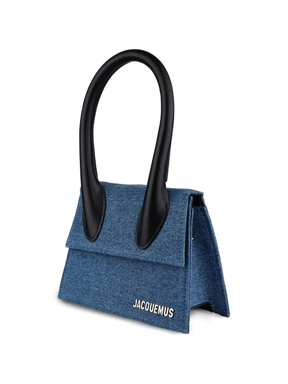 Jacquemus Medium Chiquito denim shopper met handvat Blauw