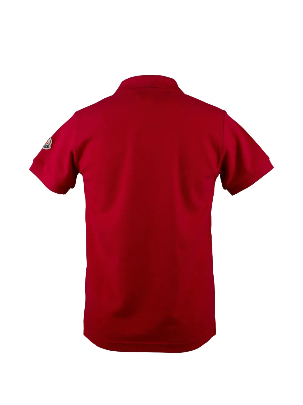 Moncler Enfant Poloshirt verfraaid met logo Rood