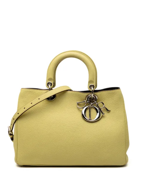 Christian Dior Pre-Owned 2013 ミディアム レザー ディオリッシモ サッチェルバッグ