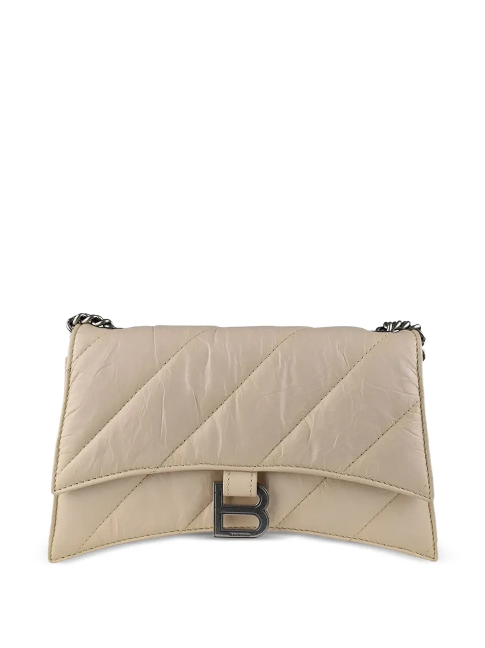 Balenciaga XS Crush crossbody bag - Neutrals