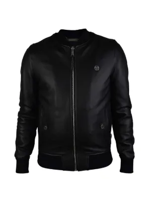 Philipp Plein レザージャケット | ブラック | FARFETCH JP