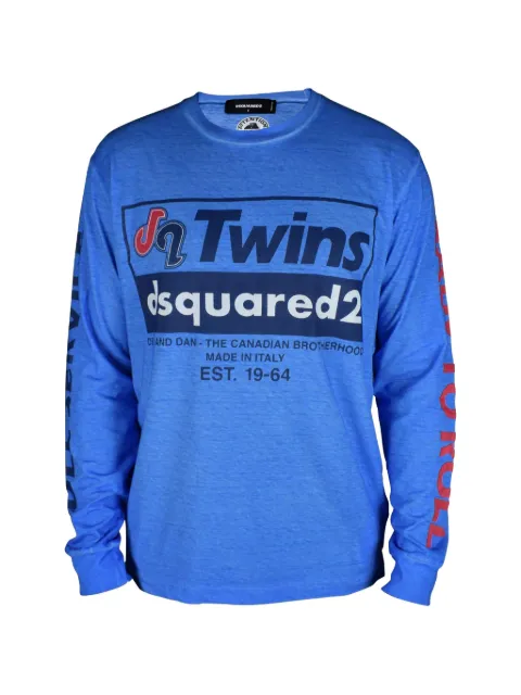 DSQUARED2 printed long-sleeve T-shirt