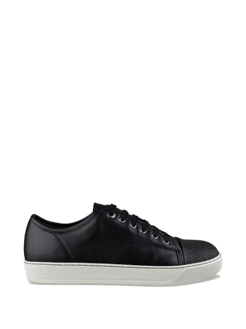 Lanvin DBB1 contrasting-toe lace-up sneakers