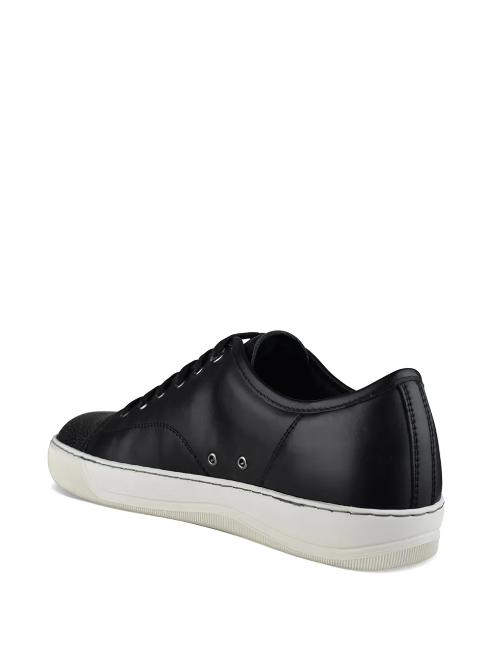 Lanvin DBB1 sneakers met contrasterende neus Zwart