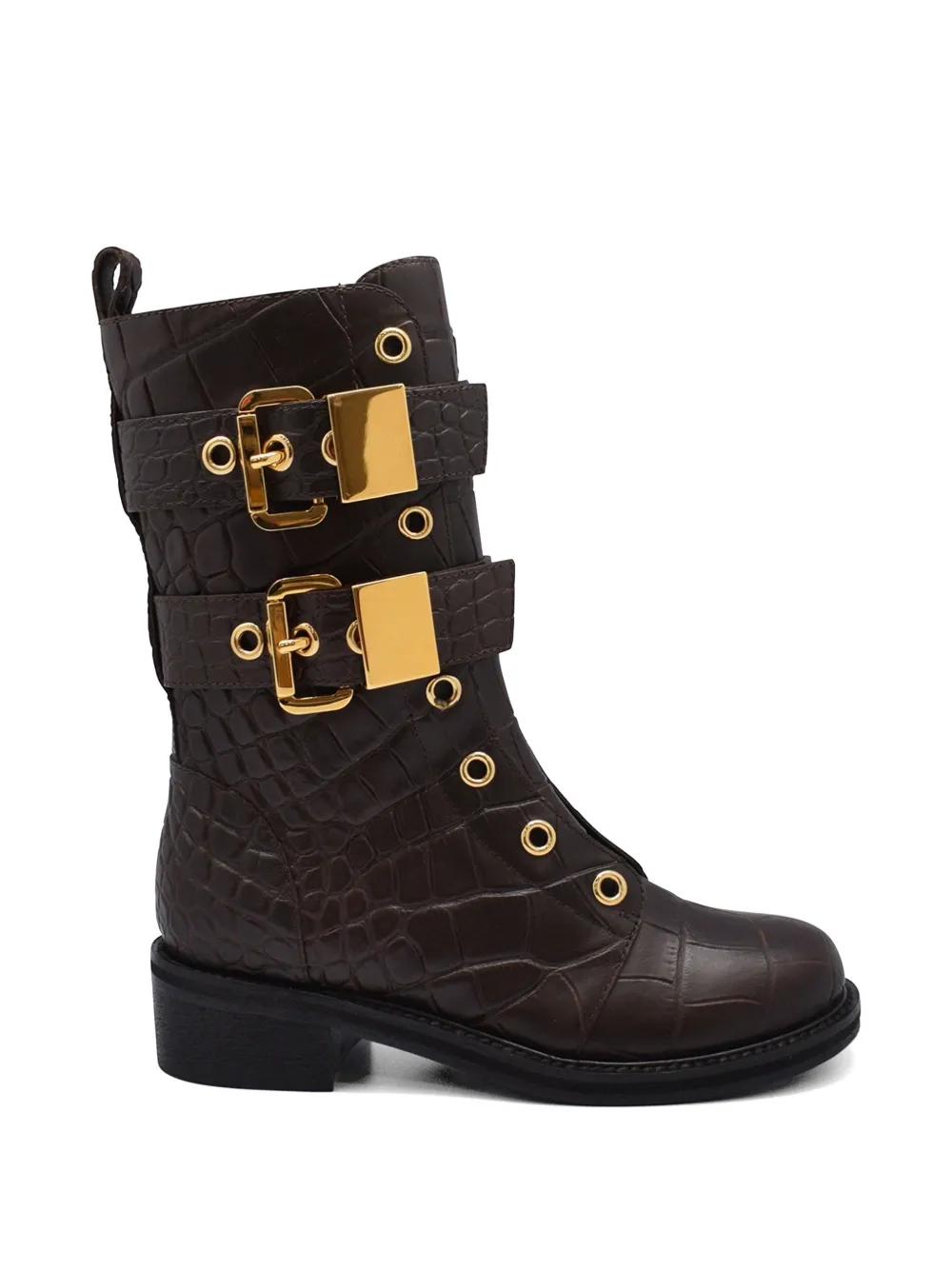 Giuseppe Zanotti Stivali con fibbia - Marrone
