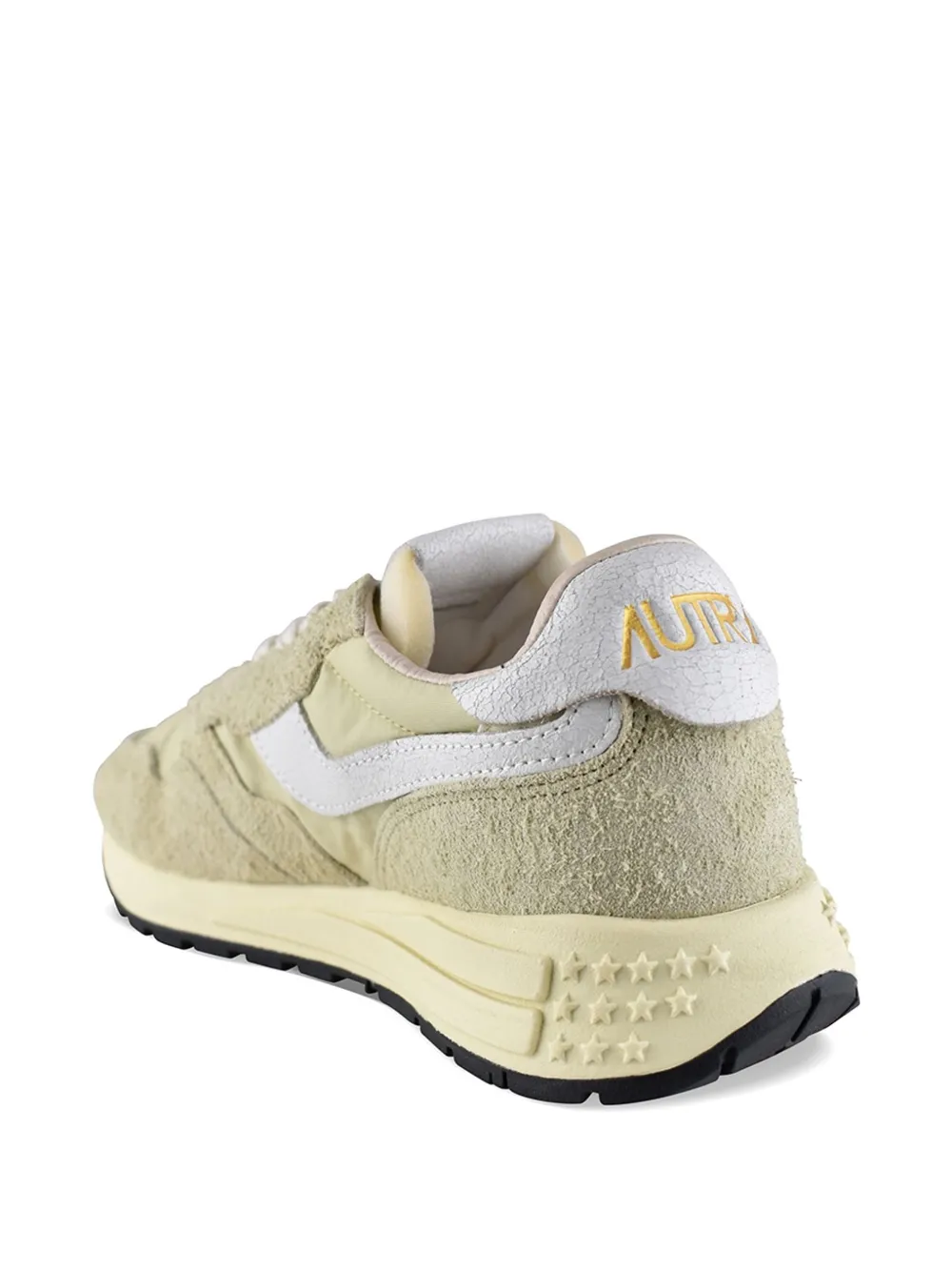Autry Reelwind sneakers met logopatch Beige
