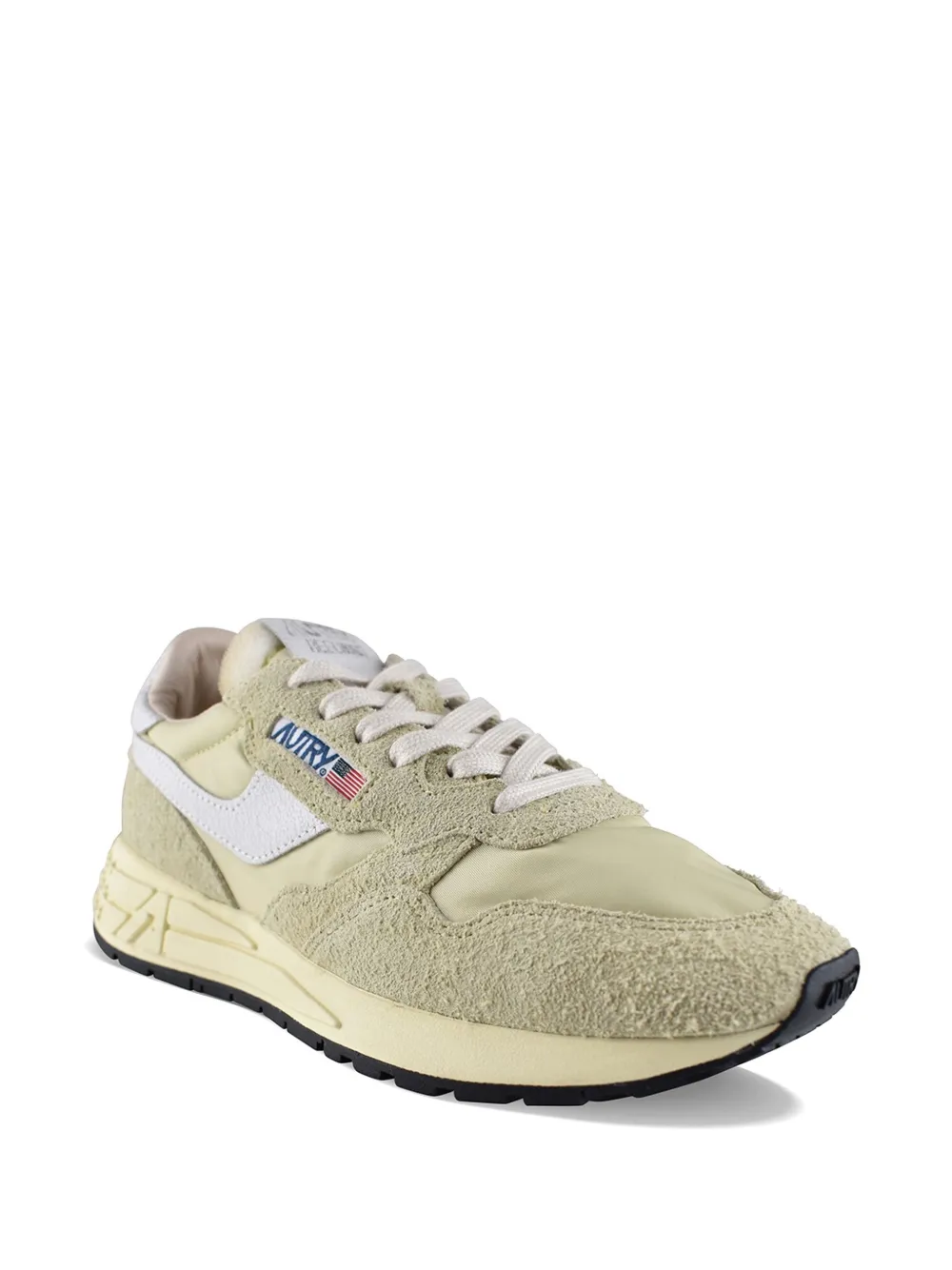 Autry Reelwind sneakers met logopatch Beige