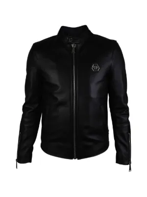 Philipp Plein ライダースジャケット | ブラック | FARFETCH JP
