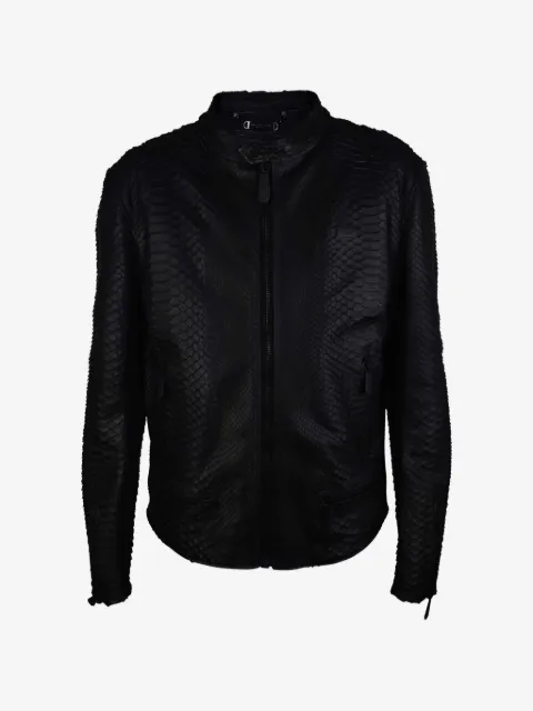 Philipp Plein Bikerjacke mit Reißverschluss