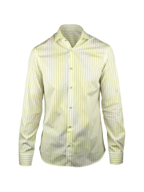 Moorer striped-pattern shirt