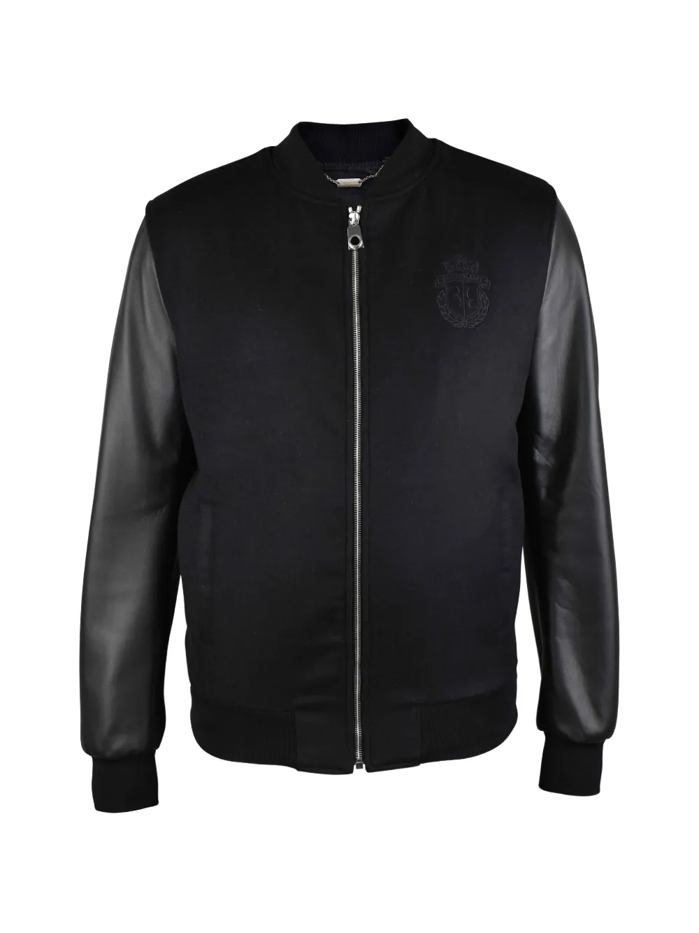 Billionaire Bomberjacke mit Logo-Stickerei - Schwarz
