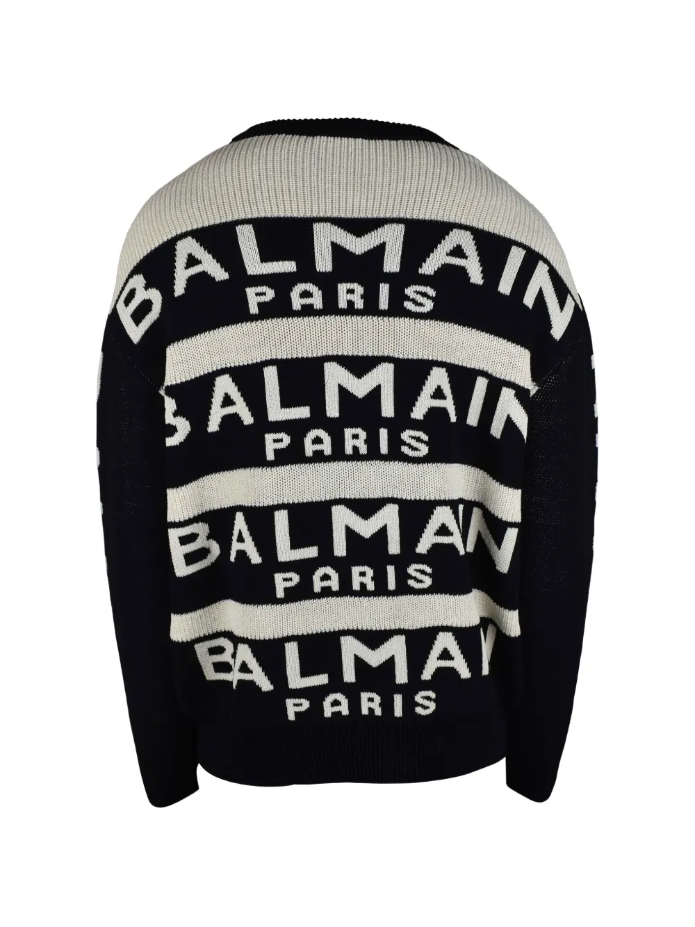 Balmain Trui verfraaid met logo Zwart