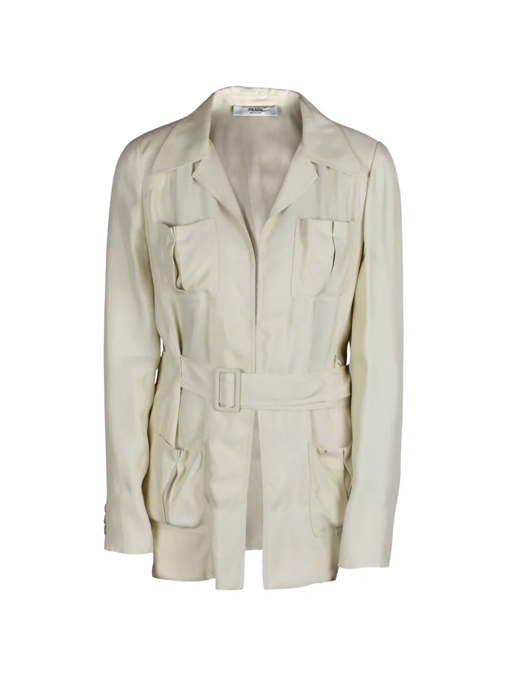 Prada Patch-pocket Suit In Multi