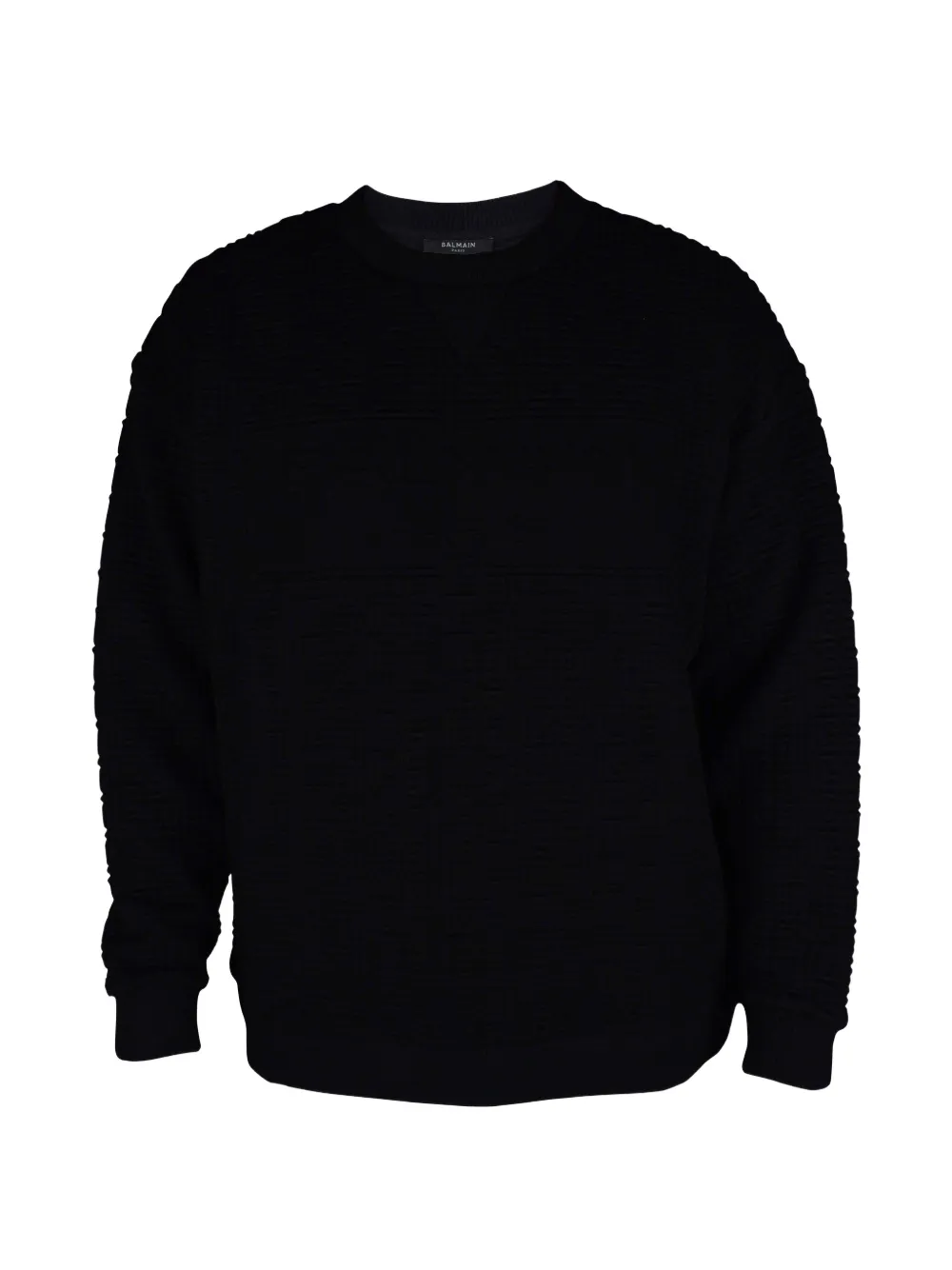 Balmain crew-neck sweater - Black