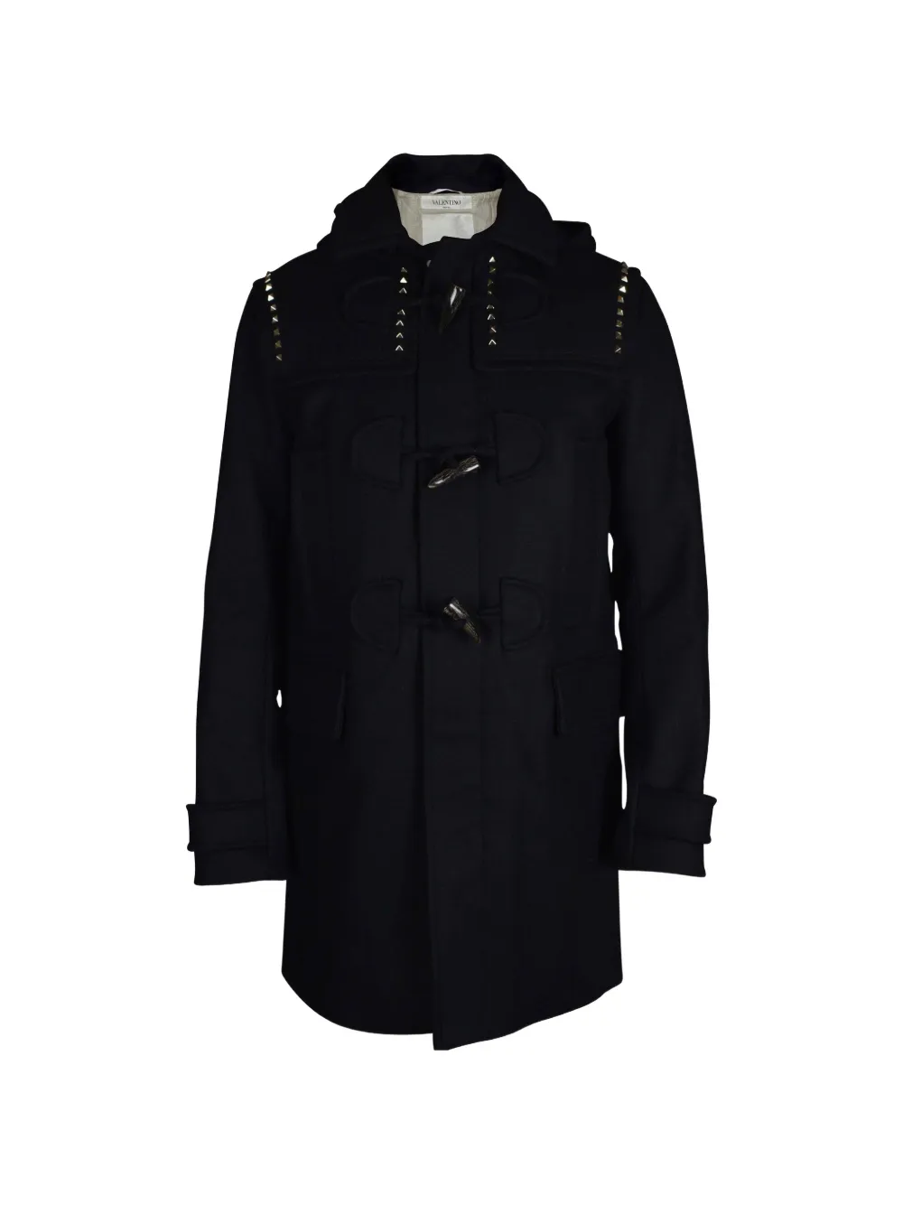 Valentino Garavani Cappotto in lana - Nero