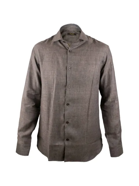 Moorer linen shirt