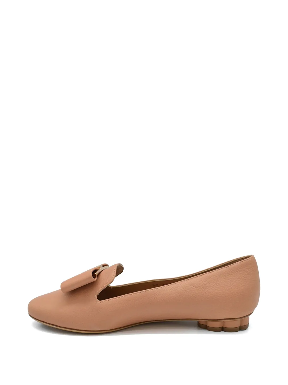 Ferragamo Sarno bow pumps Roze