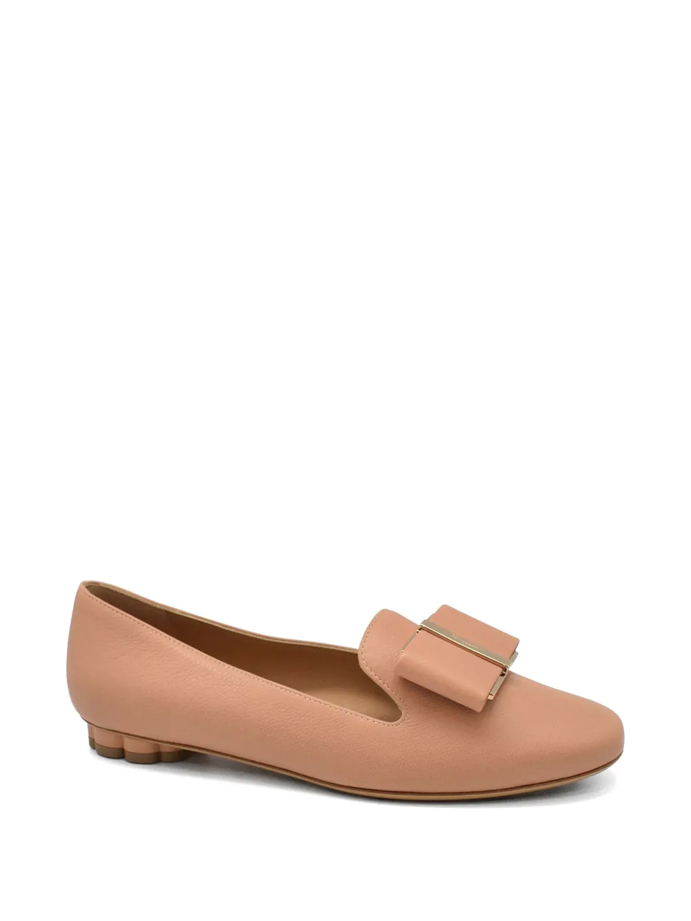 Ferragamo Sarno bow pumps Roze