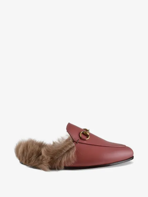 Gucci Princetown Mules mit Horsebit