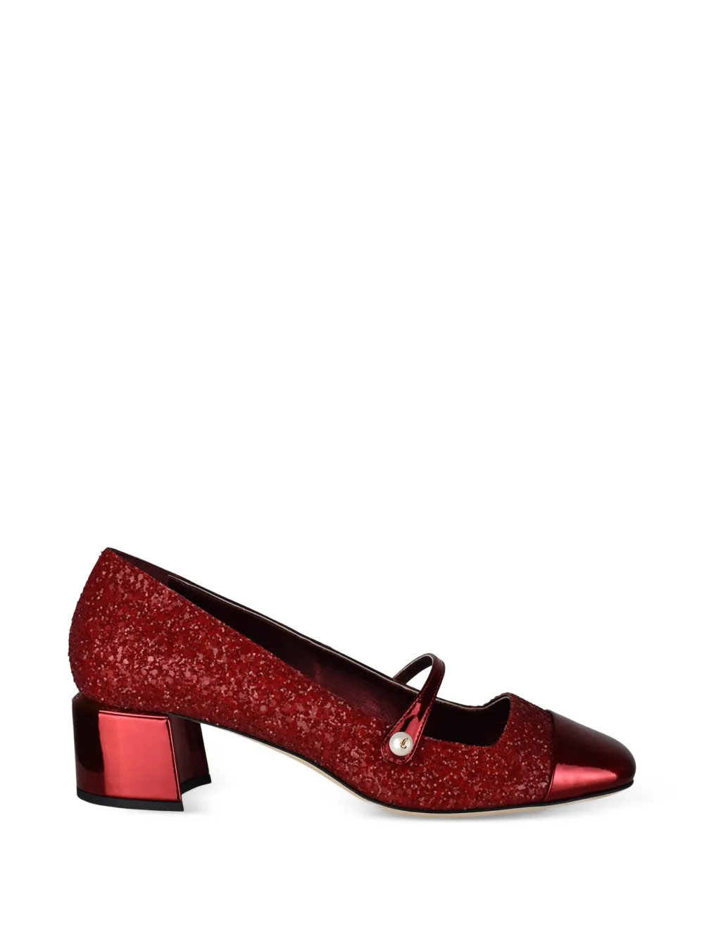 Jimmy Choo Elisa Pumps mit eckiger Kappe - Rot